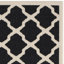 Tapis intérieur / extérieur noir Arneshia-432378733