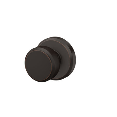 Bowery Knob with Greyson Trim Non-Turning Lock