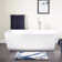 Nassau Acrylic Soaking Freestanding Tub with Integrated Drain and Overflow