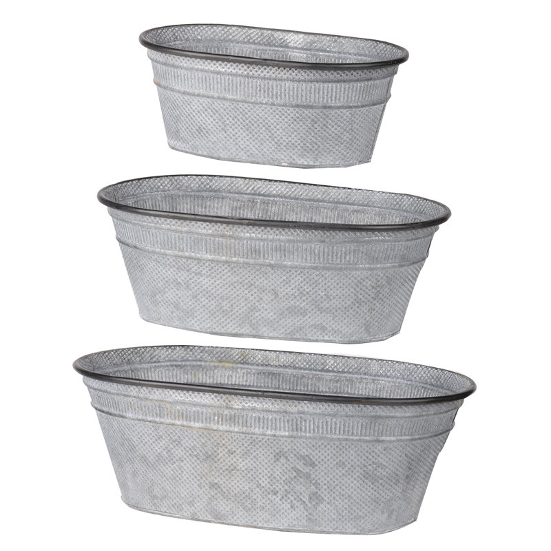Bednarek Handmade Metal Barrel Planter