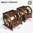 Garden Wood Planter 2Pcs