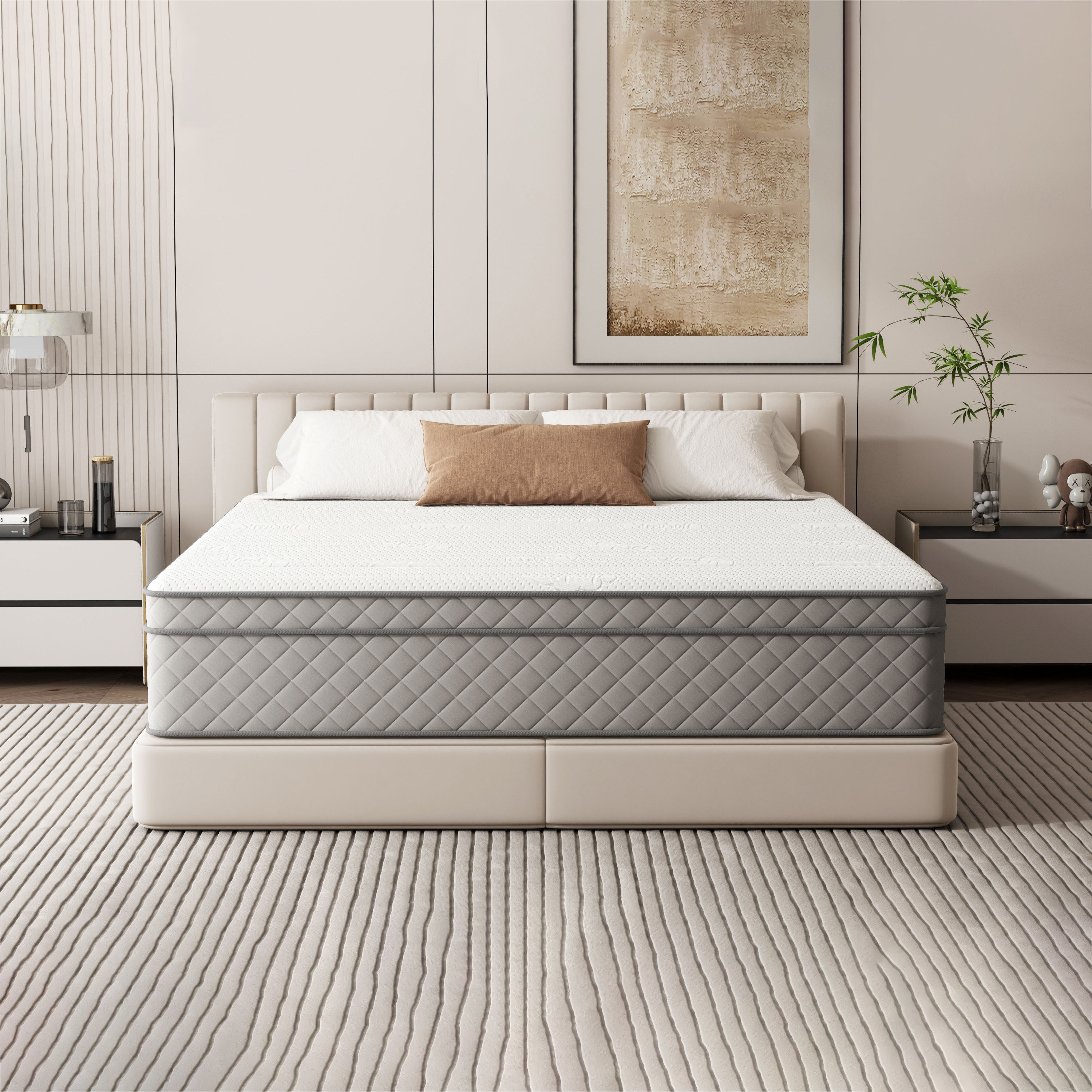 Alwyn Home Noren Pillow Top Mattress Memory Foam Medium Firm Hybrid  Mattress in a box With Certipur-us, Pocket Spring Reviews Wayfair