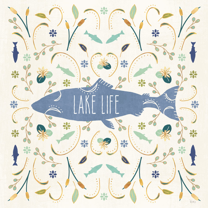Otomi Lake V by Veronique Charron - Wrapped Canvas Print, 51cm H x 51cm W
