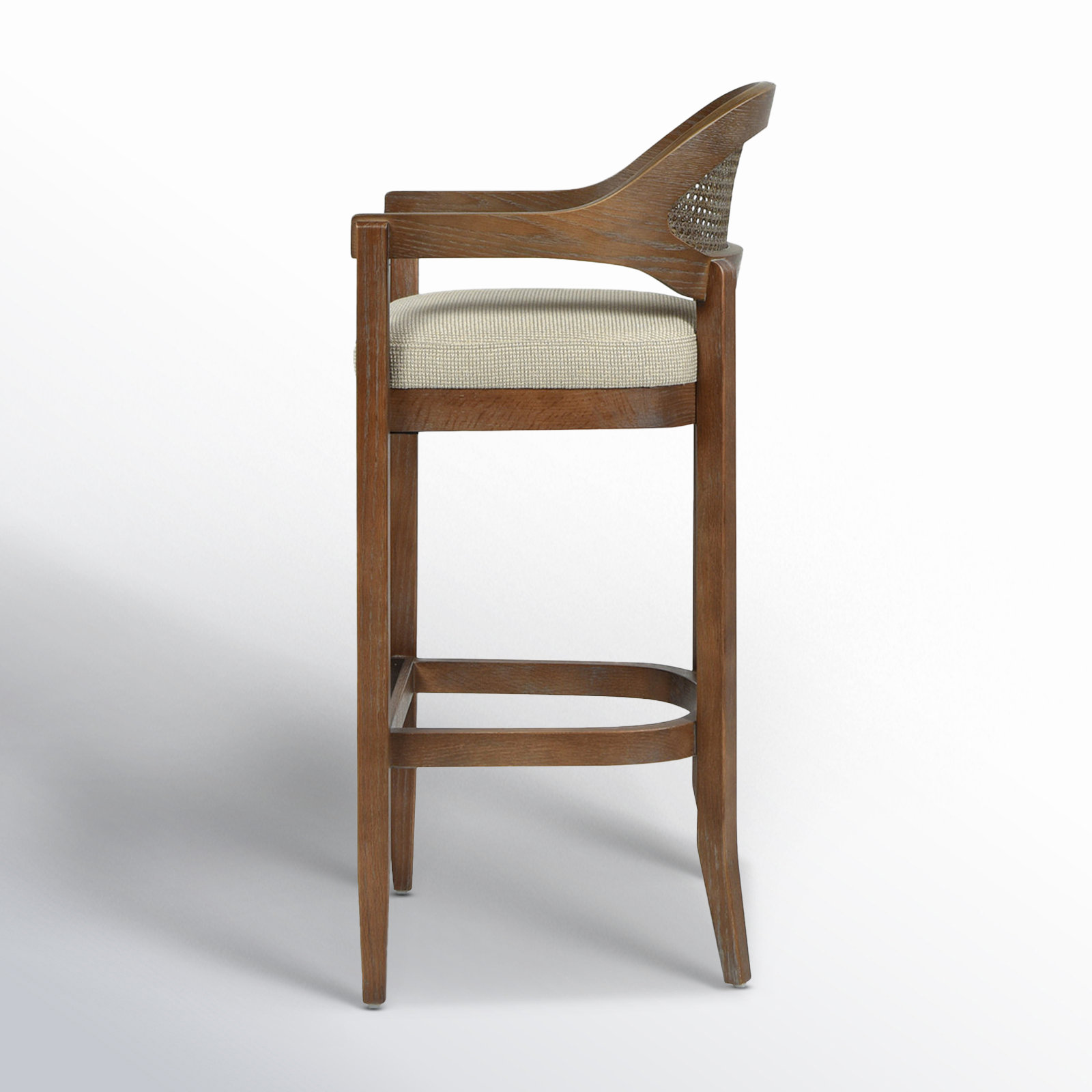 Copley Bar and Counter Stool, Taupe Beige, Bar Stool (30.5” Seat Height)
