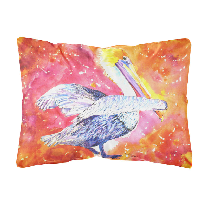 Coussin décoratif intérieur/extérieur pelican