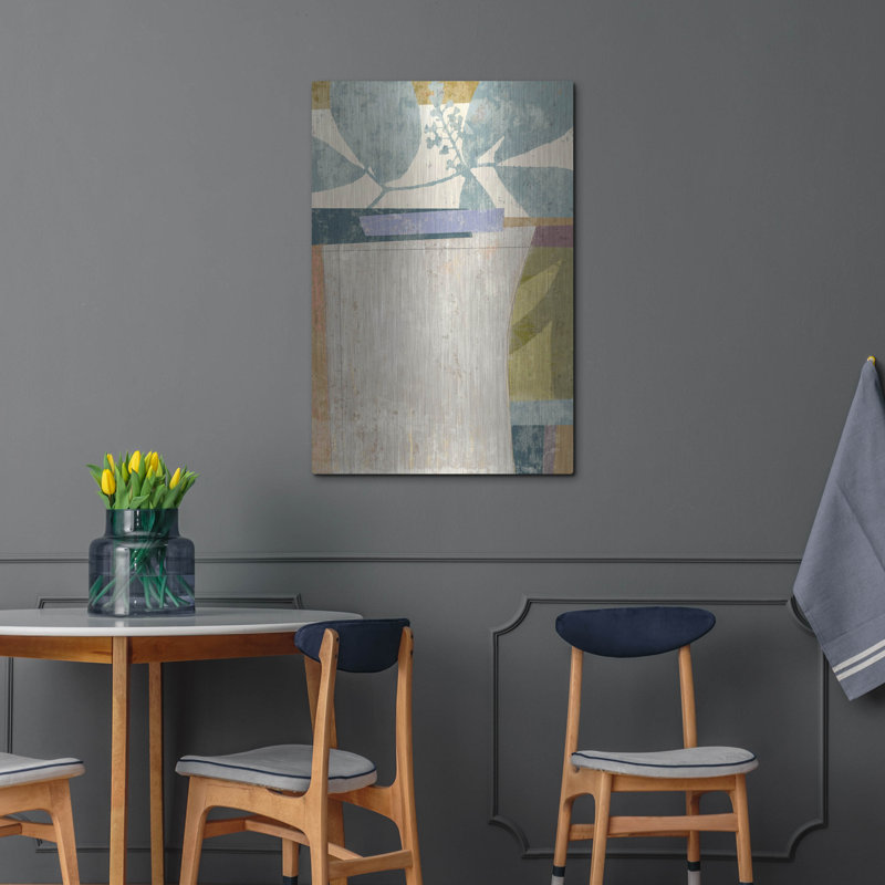 Wrought Studio ™ «Calla 1» par Suzanne Nicoll, art mural en métal, H 36 po x l 24 po