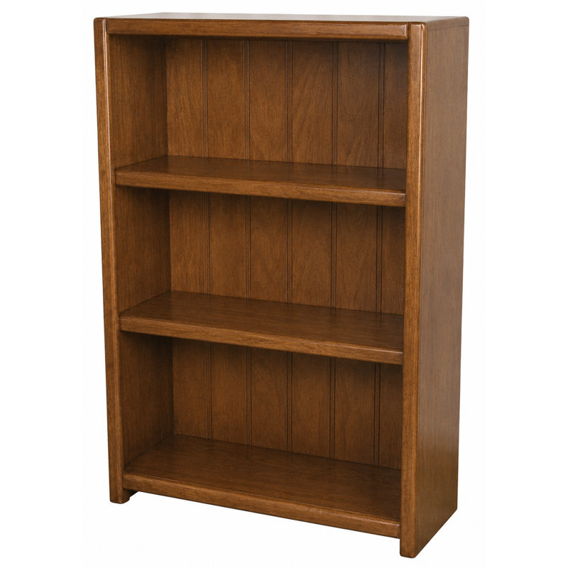 McKaylah Bookcase, Havana Gold, (2 Shelf) 48” H x 32” W x 13” D