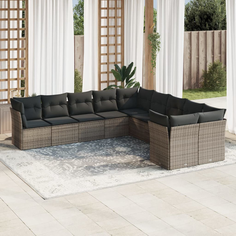 Ensemble de canapé de jardin Vidaxl