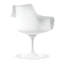 Fauteuil tulipe pivotant, simple