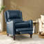 Fauteuil inclinable en cuir véritable de 28,75 po de large Neliyah-105914575