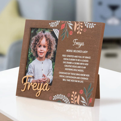 Hazella Tan Single Picture Frame
