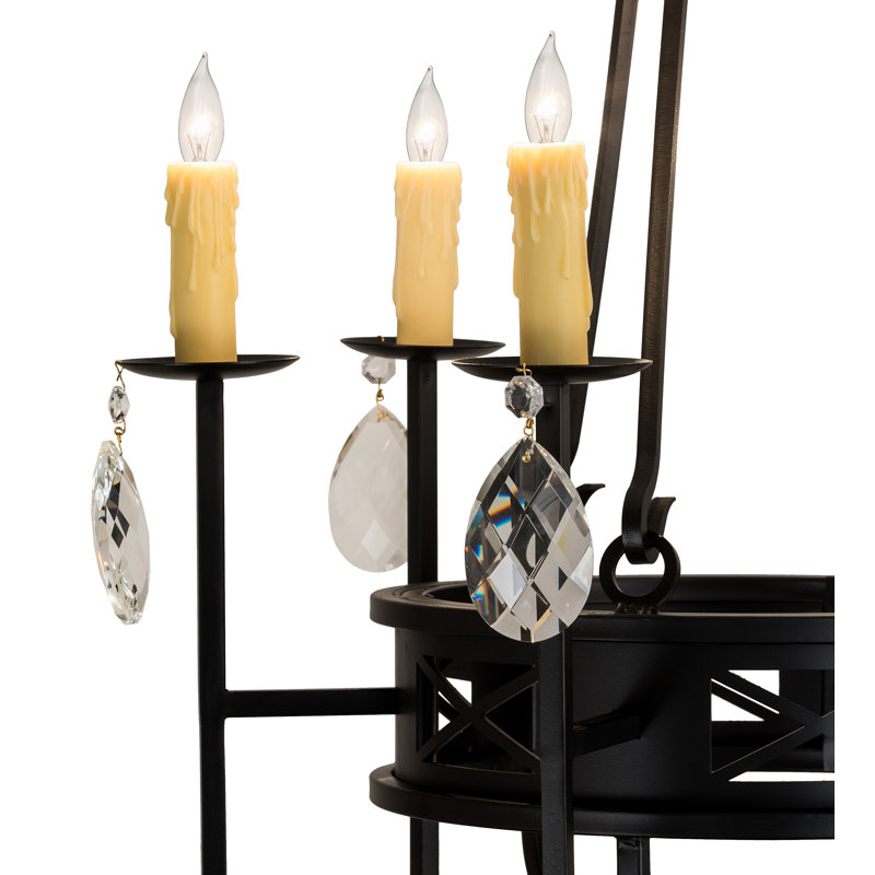 Lustre géométrique à 6 lumières Gina