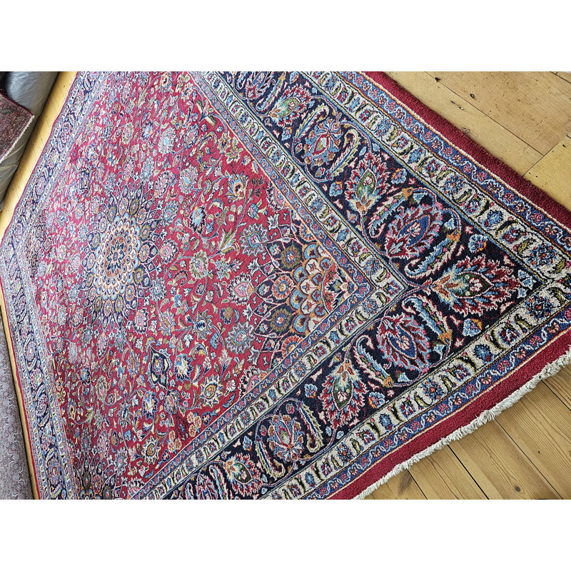 One-of-a-Kind Carenza Red Rug