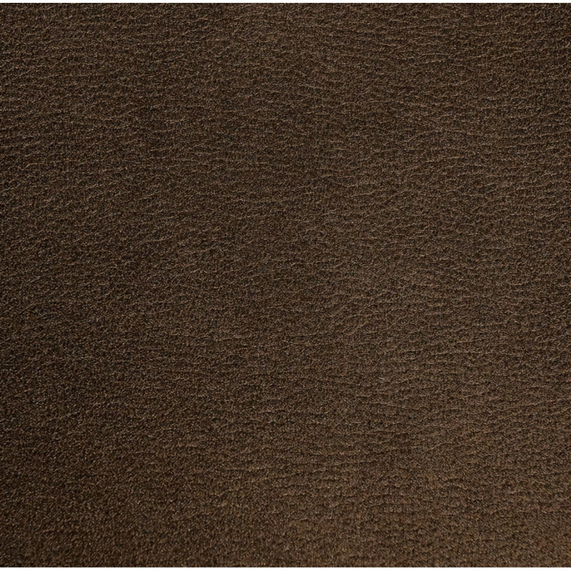 Crosby Upholstered Leather-look Fabric Chaise Lounge with Adjustable Backrest, Black, Choco