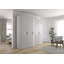 Wavero 5-6 Hinged Door Wardrobe in 3 colours 3 Drawer INCL. Delivey and Assembly-104828342-100795266
