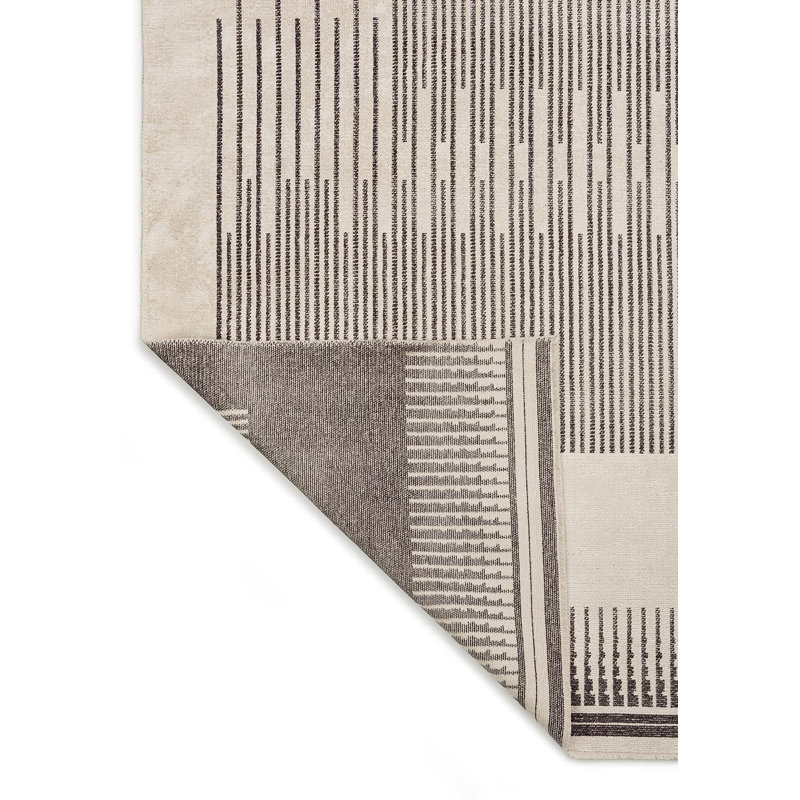 Transitional Southwest Stripes Area Rug, Rectangle 6'7" x 9'10"
