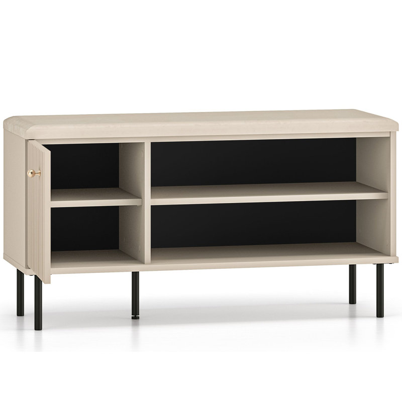 DROMA 8 Pair Shoe Storage Bench