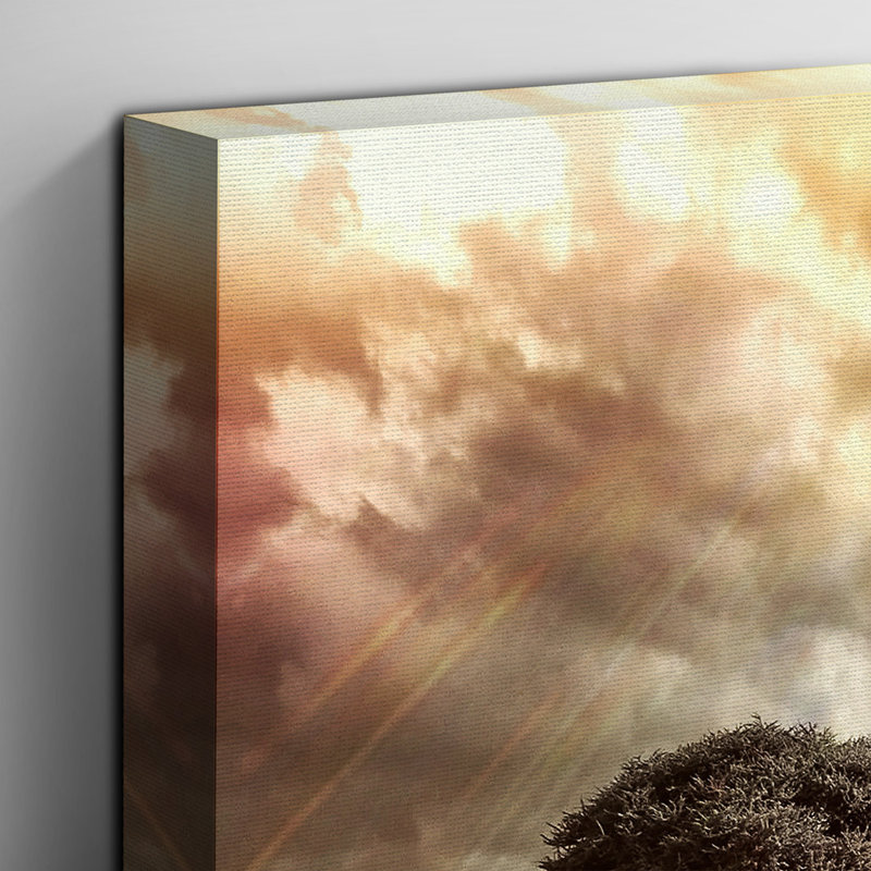 Landscape Africa Savannah Photographic - Wrapped Canvas, 40cm H x 60cm W