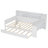 Wooden Daybed With Storage Shelves, Multi-Functional Bed With Twin Size Trundle Bed And Study Desk-1370059053-1370059042