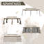 20 pi L 10 pi. D Pavillon de jardin en métal-93303233