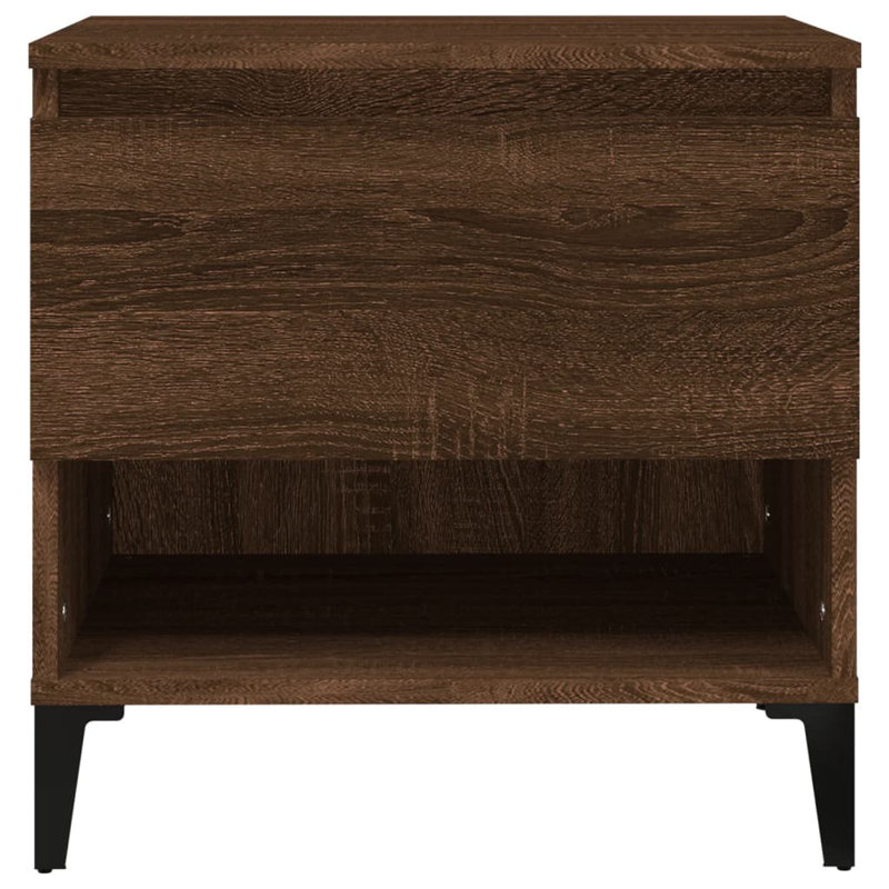 Nylan End Table, Brown Oak