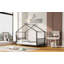 Lit plateforme simple en métal-1665274518