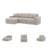 Gottwalt 126" Wide Modular Sofa & Chaise-82261131