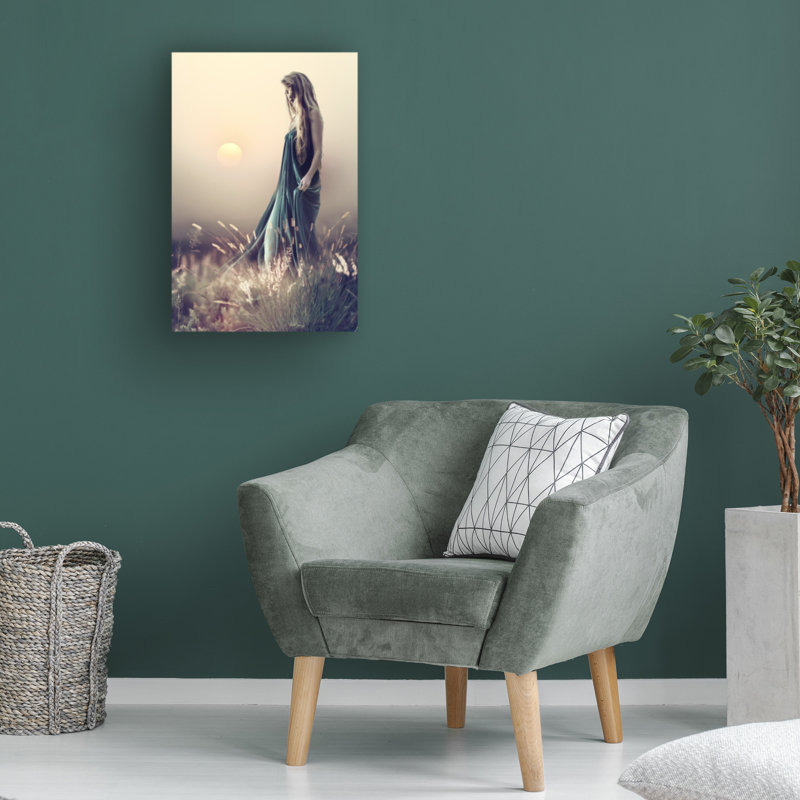 Art sur toile Charlaine Gerber, H 12 po x l 19 po