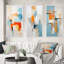 «Ephemeral Silence Minimal Abstract II», ensemble de 3 reproductions-282511532-282511530