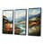 Cadre flottant noir