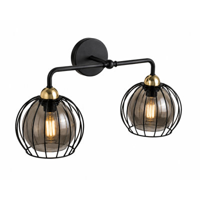 Steel Armed Sconce
