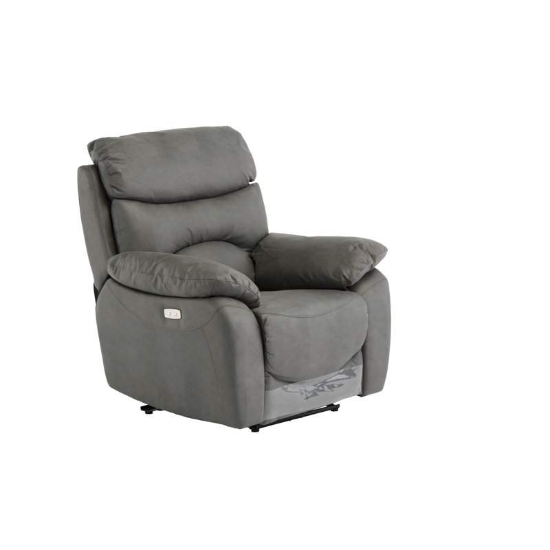Pickell 99cm Wide Standard Recliner, Grey