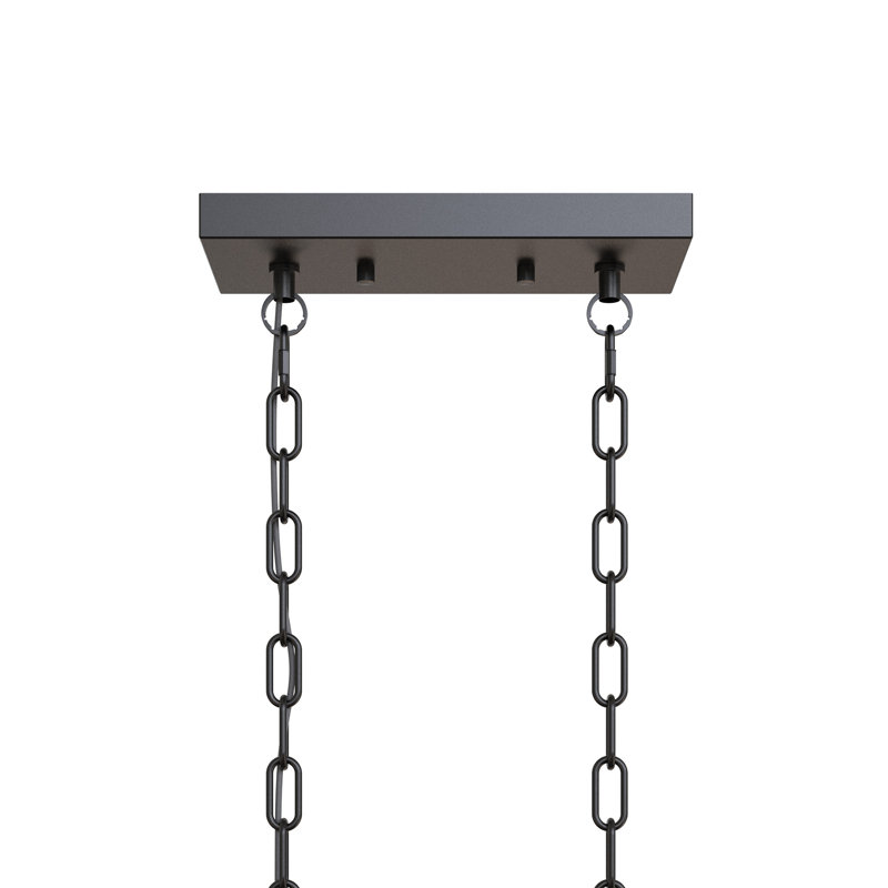 Estral 5 - Light Dimmable Square / Rectangle Chandelier