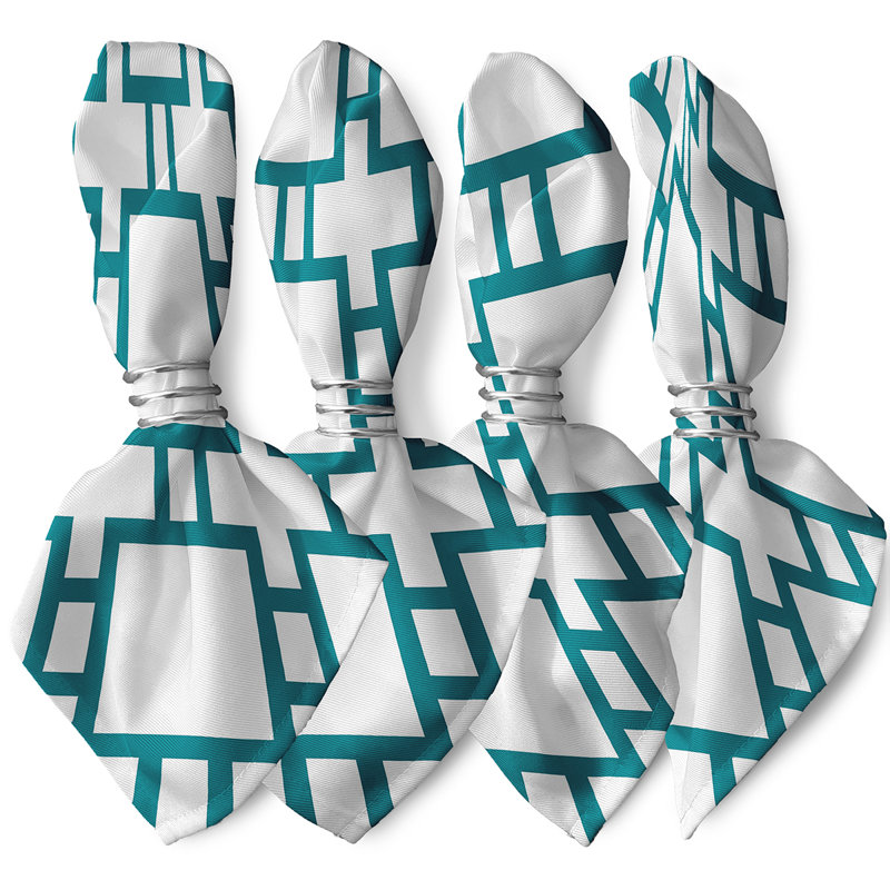 Ensemble de serviettes 4 pièces Noxon, Bleu