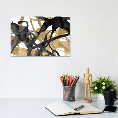 Luxe Gold I by Jennifer Goldberger - Gallery-Wrapped Canvas Giclée on Canvas