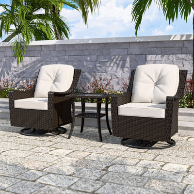 Wicker Outdoor Rocker Chair by EAGLE PEAK