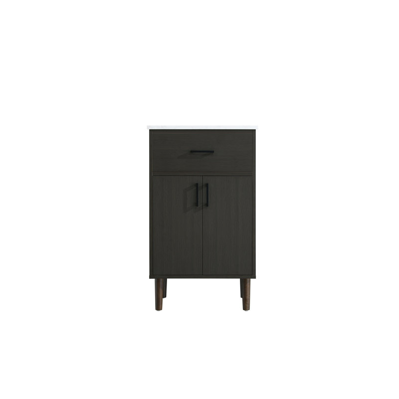 Chandler 20 inch Single Bathroom Vanity, Mocha Brown