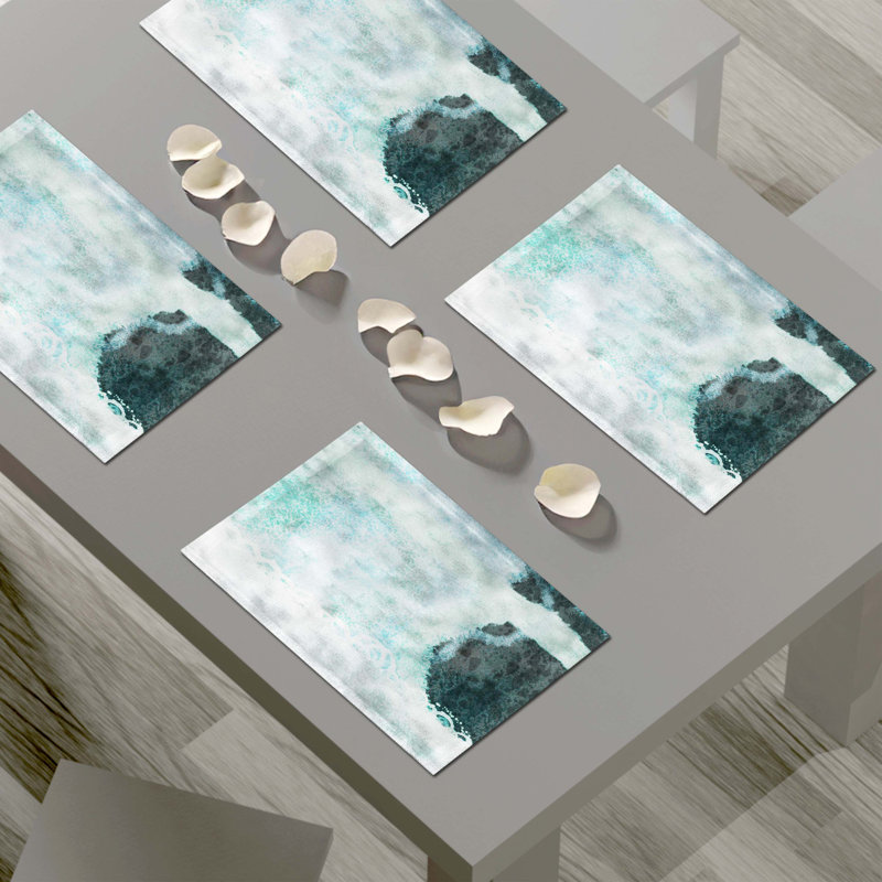Napperon abstrait en polyester