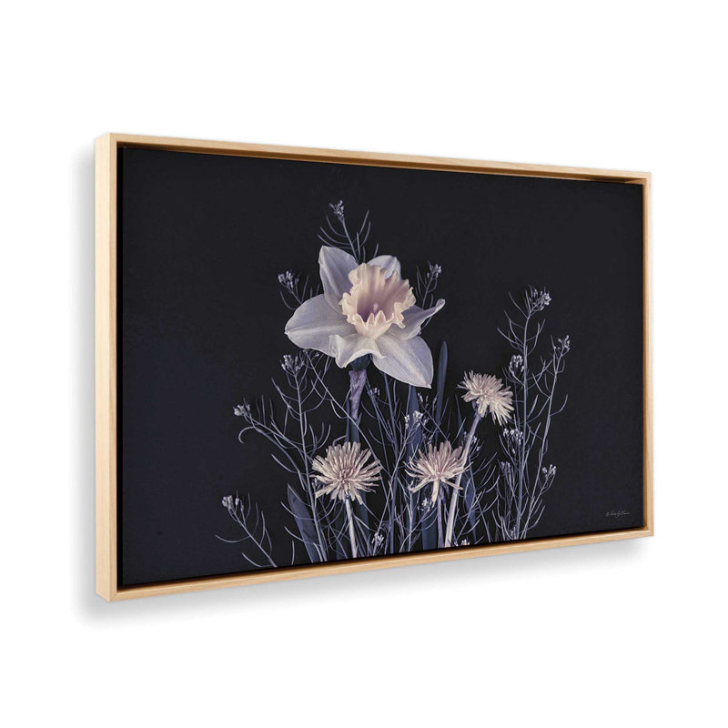 «Spring Gathering III» par Robin-Lee Vieira, reproduction d'art, Framed Canvas, Tan, 36 W x 24 H