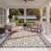 Arneshia Geometric Beige/Blue Indoor/Outdoor Area Rug