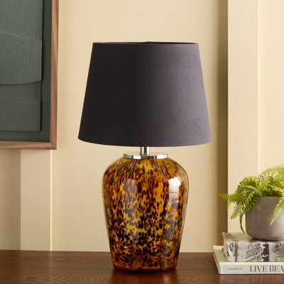 Shae 22.5 Inch Glass Table Lamp