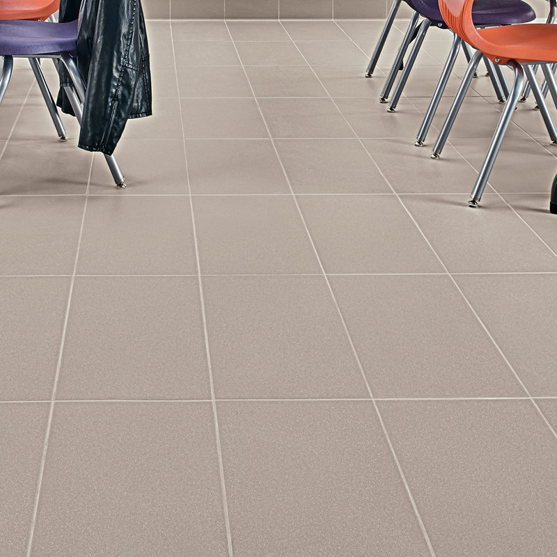 Pure Science 12'' W x 24'' L Porcelain Throughbody Mingle Singular Tile, Taupe