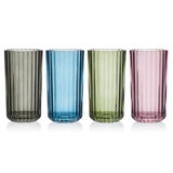 Mikasa Jasper High Ball Glass Set of 4, 14 Ounce