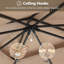 13 pi. L 11 pi. D Pavillon de jardin en acier au toit souple-113663265-124638524