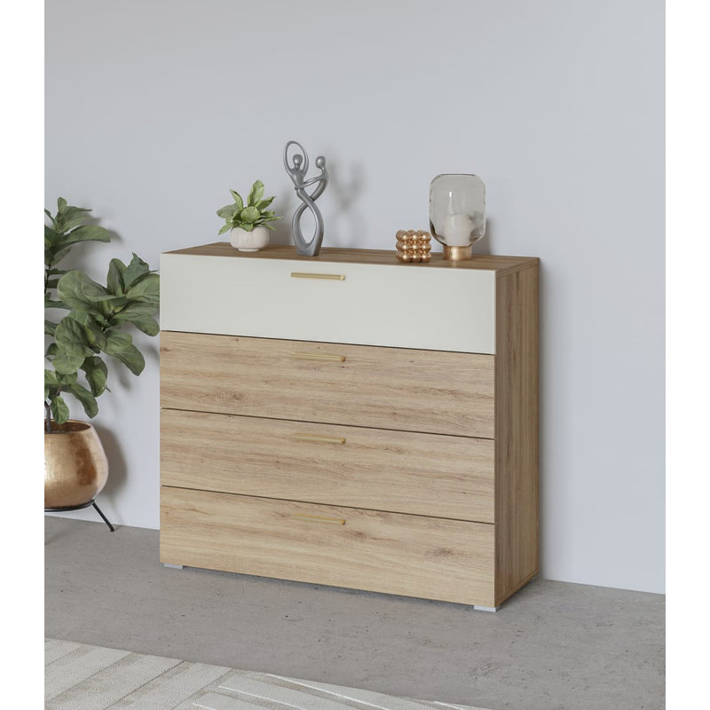 Prakruti 100cm W 4 - Drawer Chest of Drawers