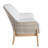 Palma Loveseat Vinyl - Natural/Linen Wicker