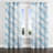 French Country Window curtains - White Cloud Toile Grommet Curtain - 1 Panel-156929760-156929765