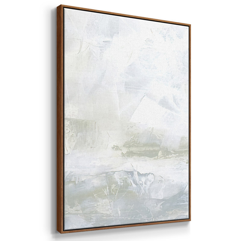 Silent Sound I - Toile encadrée multi-pièces, H 40 po x l 78 po x P 2 po, Noyer
