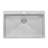 Ruvati 33 x 22 inch Drop-in Topmount Zero Radius Stainless Steel Kitchen Sink Single Bowl - 4 holes