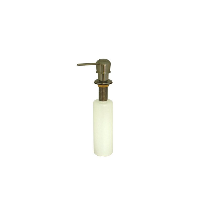 Decorative Soap Dispenser, Brushed Nickel